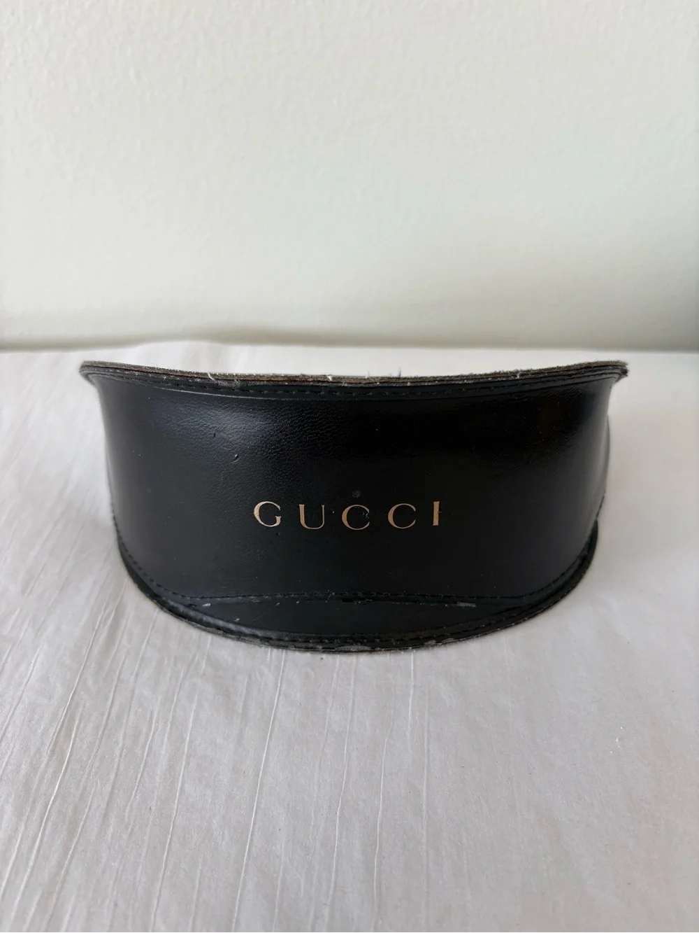 Authentic Gucci Vintage Y2K Horsebit Shield Sunglasses